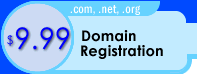 $9.99 Domain Registration - "fly" through domain registration